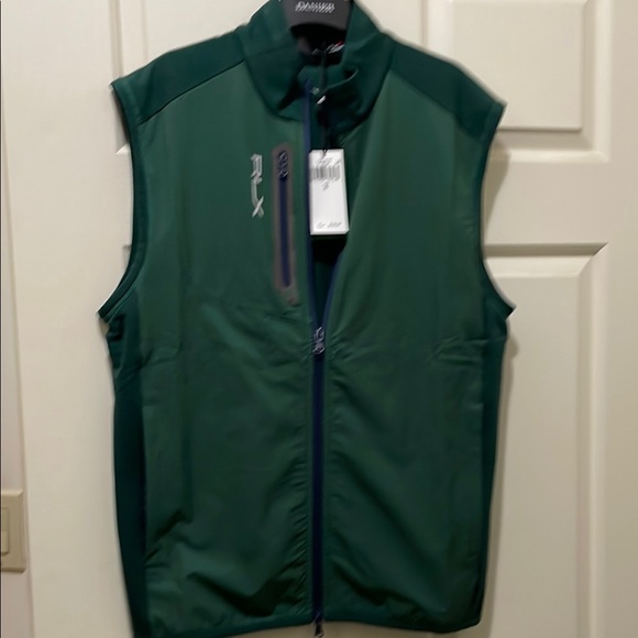 Ralph Lauren RLX men’s green gold vest (sz s) - Picture 1 of 11